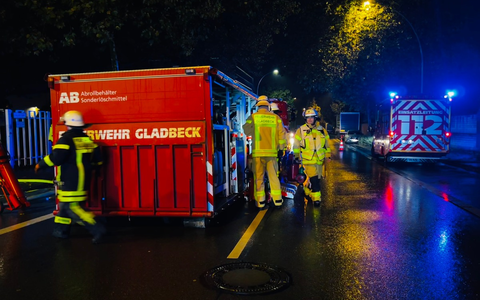 FW-GLA: Brand in einem Gewerbeobjekt - Foto: presseportal.de