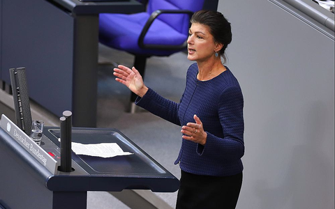 Sahra Wagenknecht am 16.10.2024 - Foto: über dts Nachrichtenagentur