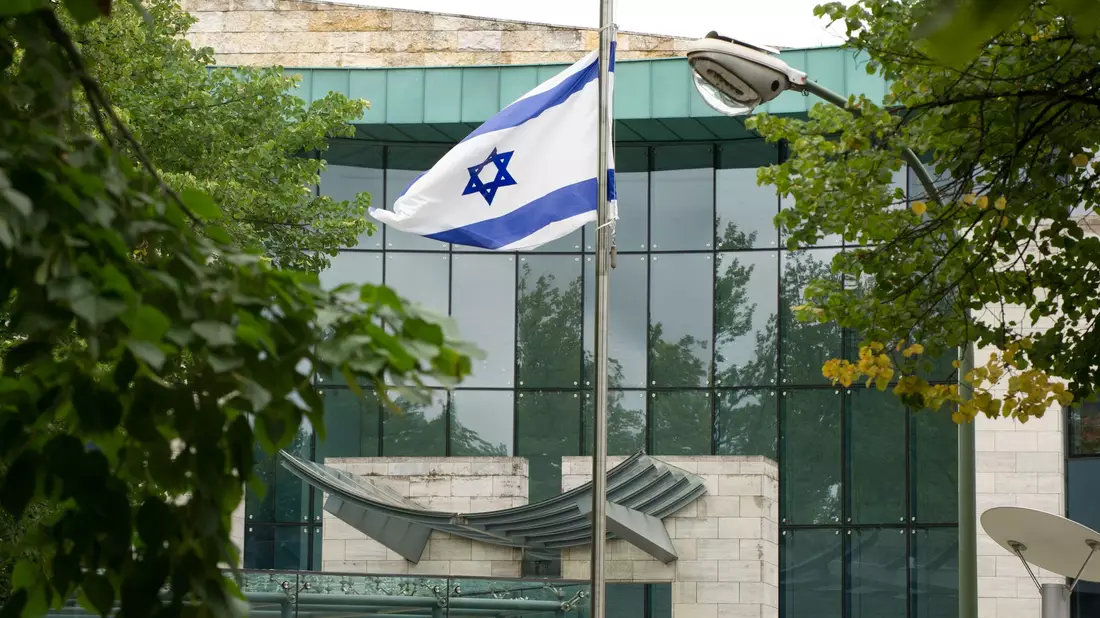Nach Informationen der «Bild»-Zeitung hat der Verdächtige einen Anschlag auf die israelische Botschaft geplant.  - Bild: picture alliance / ZB
