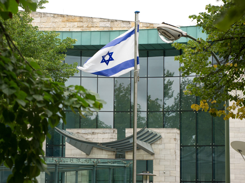 Nach Informationen der «Bild»-Zeitung hat der Verdächtige einen Anschlag auf die israelische Botschaft geplant.  - Foto: picture alliance / ZB