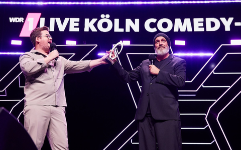 COLOGNE COMEDY FESTIVAL: Deutscher Comedypreis für Torsten Sträter und Tony Bauer im Rahmen der erfolgreichen 1 LIVE COMEDY-NÄCHTE XXL - Foto: presseportal.de