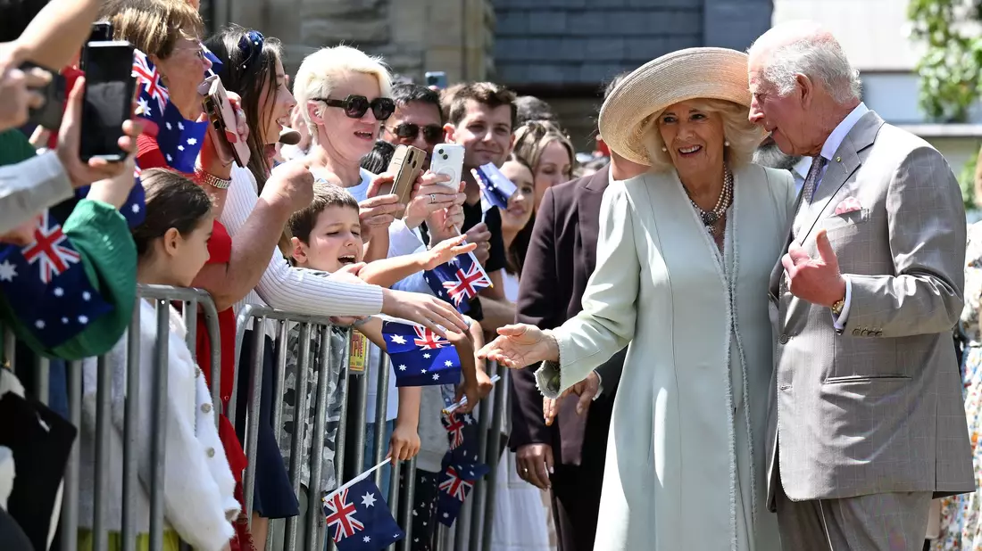 Charles ist der erste König, der Australien besucht. - Bild: Dean Lewins/AAP/dpa