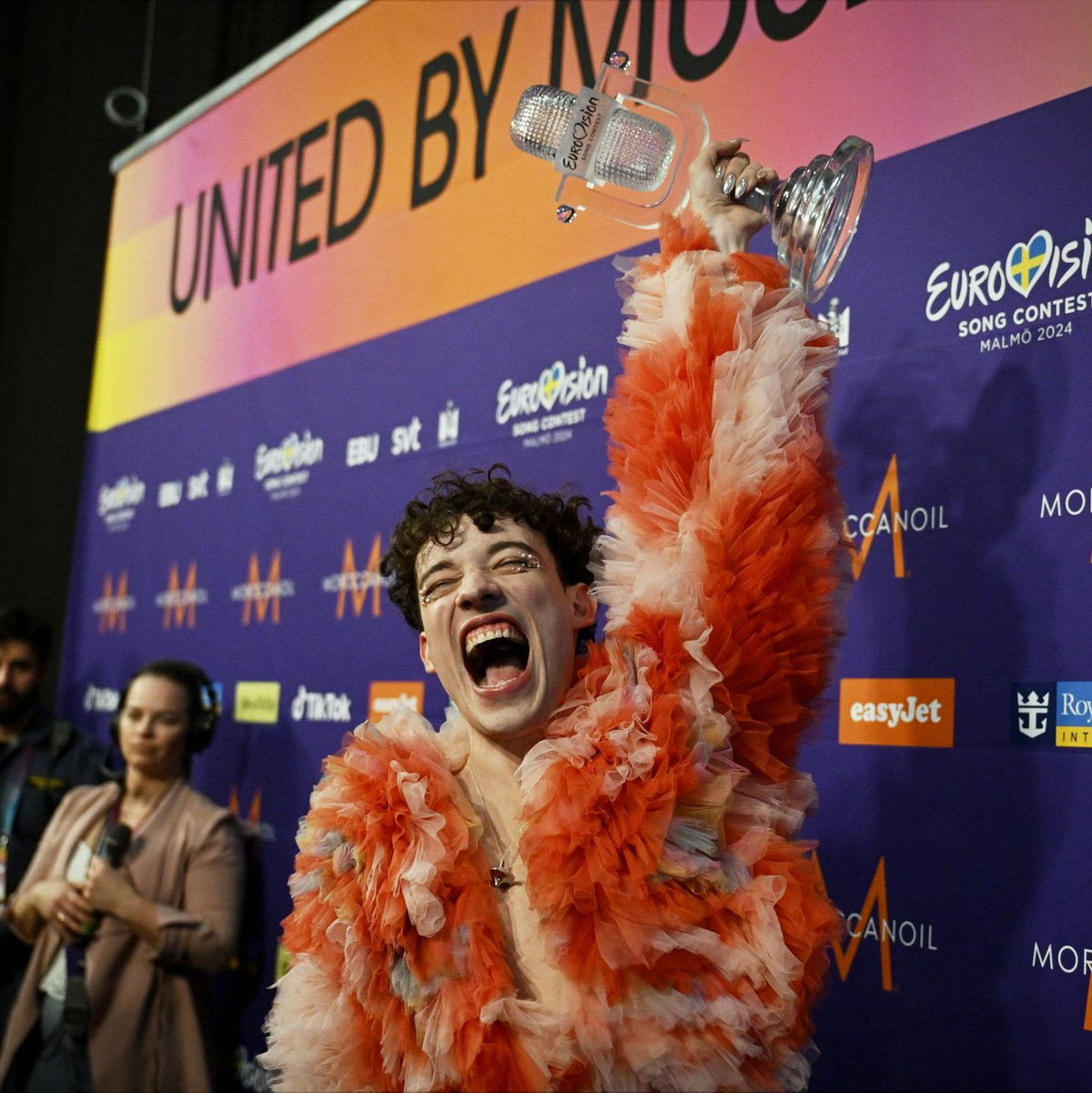 Basel ist Gastgeber, weil Nemo den ESC 2024 für die Schweiz gewonnen hat (Archivbild).  - Foto: Antti Aimo-Koivisto/STT-Lehtikuva/dpa