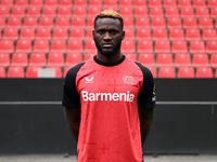 Leverkusens Stürmer Boniface war an einem Autounfall beteiligt. - Foto: Federico Gambarini/dpa