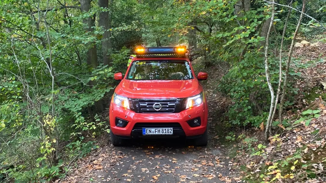 FW-EN: Personenrettung im Wald   - Bild: presseportal.de