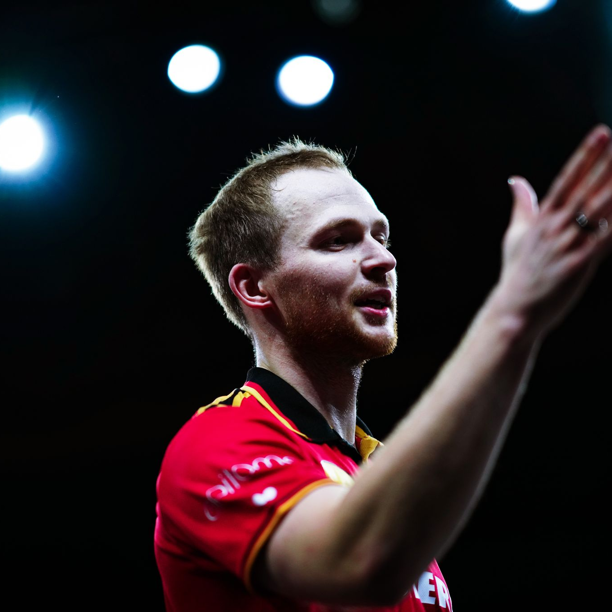 Die Überraschung der Tischtennis-EM: Benedikt Duda. - Foto: Eva Manhart/APA/dpa