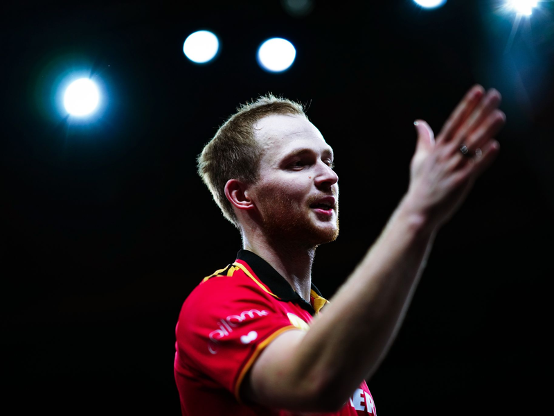 Die Überraschung der Tischtennis-EM: Benedikt Duda. - Foto: Eva Manhart/APA/dpa