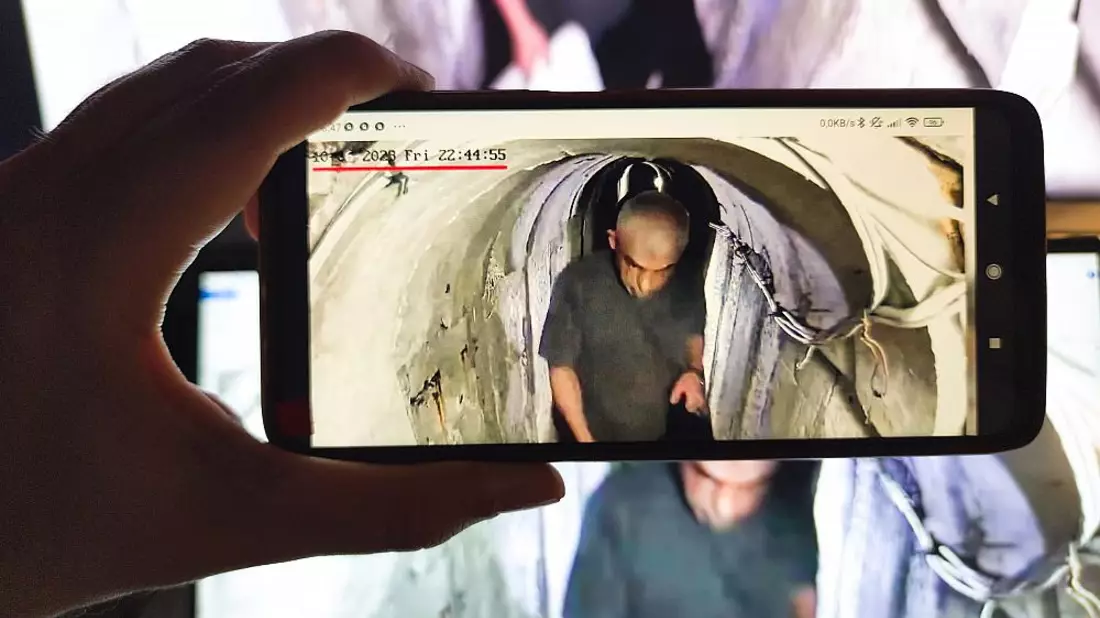 Aufnahmen von Yahya Sinwar aus einer Überwachungskamera - Bild: über dts Nachrichtenagentur