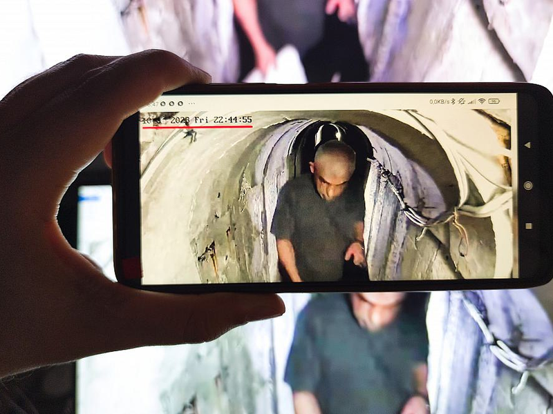 Aufnahmen von Yahya Sinwar aus einer Überwachungskamera - Foto: über dts Nachrichtenagentur