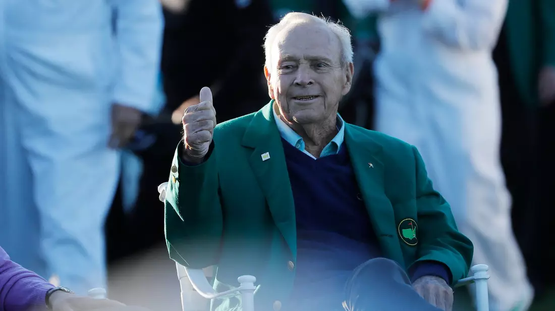 Golfer Arnold Palmer ist in den USA sehr bekannt. (Archivbild) - Bild: picture alliance / dpa