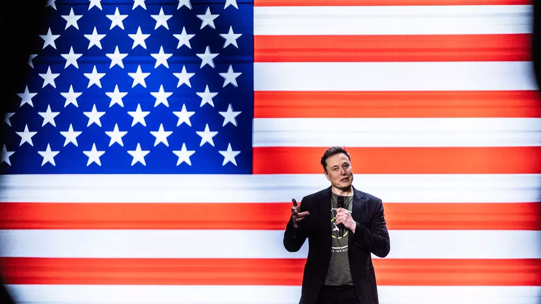 Musk mischt im Wahlkampf kräftig mit.  - Bild: Sean Simmers/The Patriot-News/AP/dpa