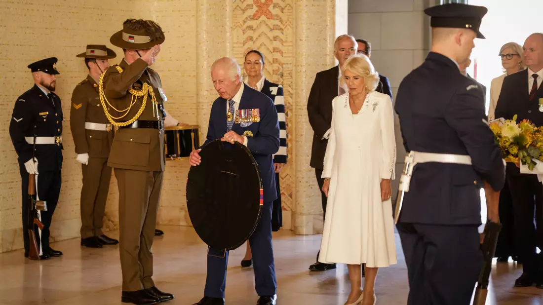 Das Königspaar hat in Canberra einen vollgepackten Terminkalender. - Bild: Brook Mitchell/Getty Images Pool via AP/dpa