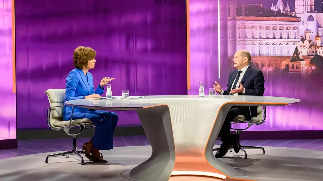 maybrit illner im ZDF: Was kann Olaf Scholz noch erreichen? - Bild: presseportal.de