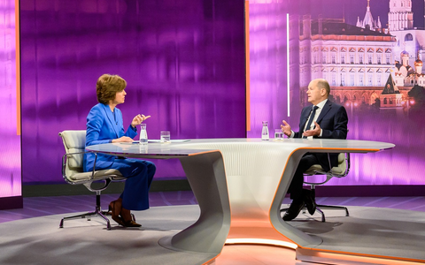maybrit illner im ZDF: Was kann Olaf Scholz noch erreichen? - Foto: presseportal.de