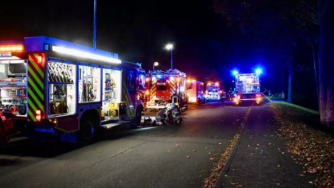FF Olsberg: Großeinsatz durch defekte Waschmaschine - Bild: presseportal.de