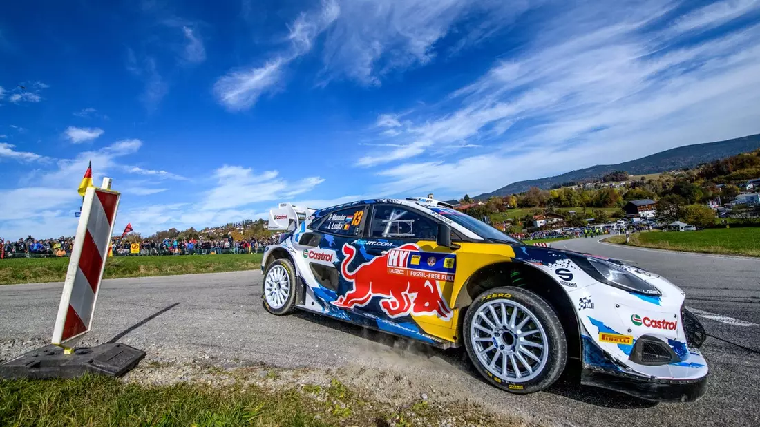 M-Sport Ford hat sich mit dem Puma Hybrid Rally1 beim WM-Lauf auf deutschem Boden erfolgreich durchgekämpft - Bild: presseportal.de