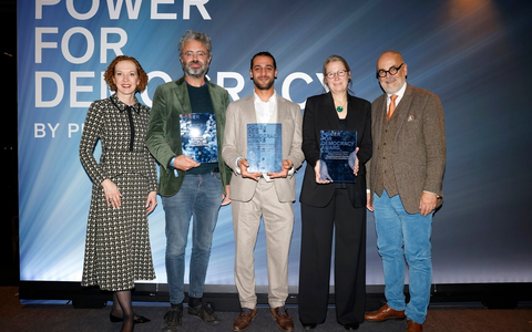 Preisverleihung: Drei Initiativen erhalten den Demokratiepreis Power for Democracy by Philip Morris GmbH - Foto: presseportal.de