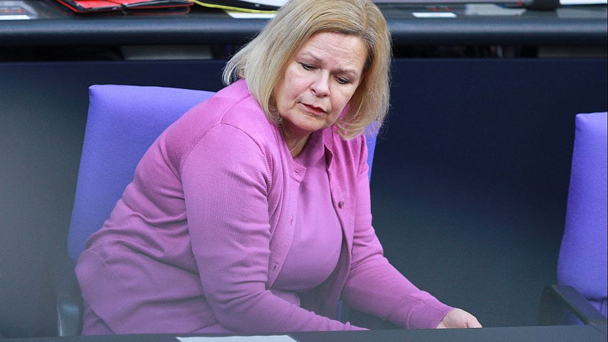 Nancy Faeser (Archiv) - Foto: über dts Nachrichtenagentur