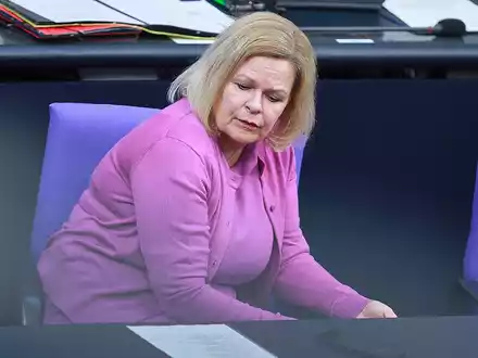 Nancy Faeser (Archiv) - Foto: über dts Nachrichtenagentur
