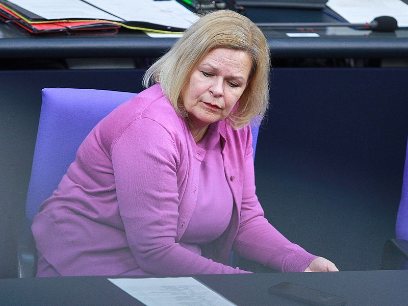 Nancy Faeser (Archiv) - Foto: über dts Nachrichtenagentur