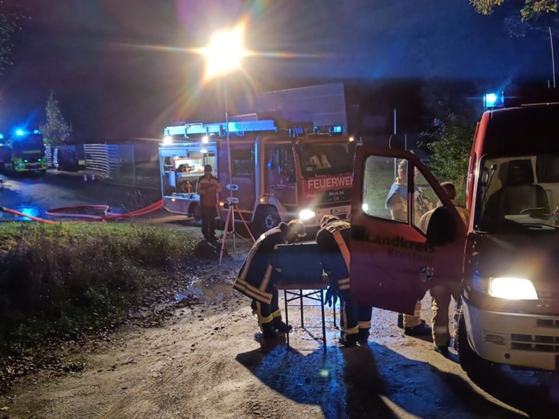 FW Konstanz: Übung der Gefahrstoffeinheit - Foto: presseportal.de