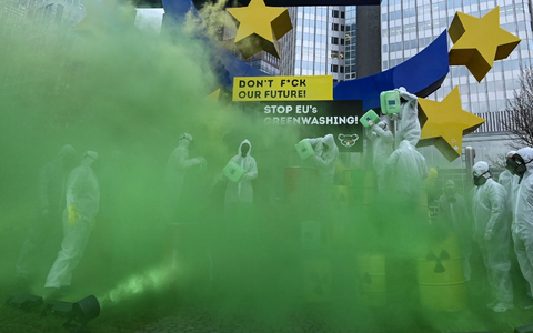 Viele werfen der EU-Kommission bei der Taxonomie «Greenwashing» vor, also dass etwas als klimafreundlich gekennzeichnet wird, obwohl es das vielleicht gar nicht ist. - Foto: Arne Dedert/dpa