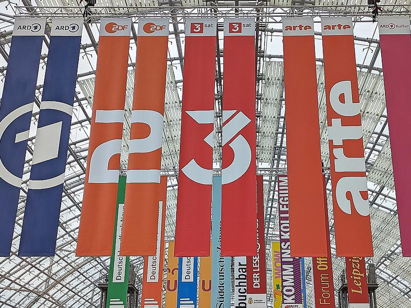 Logos von ARD, ZDF, 3Sat, Arte (Archiv) - Foto: über dts Nachrichtenagentur