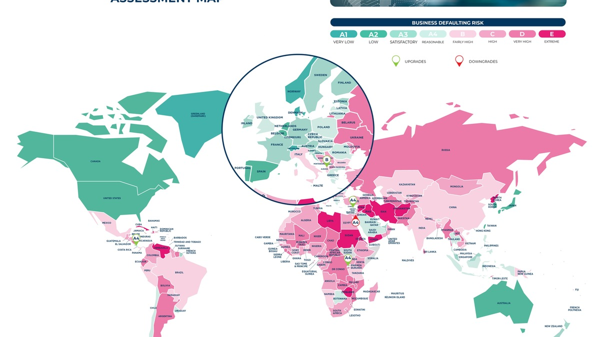 Coface Barometer: Blick auf die Weltwirtschaft zeigt ein gemischtes Bild - Foto: presseportal.de