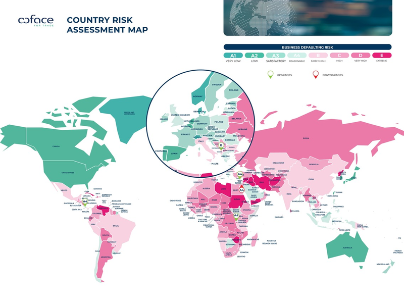 Coface Barometer: Blick auf die Weltwirtschaft zeigt ein gemischtes Bild - Foto: presseportal.de