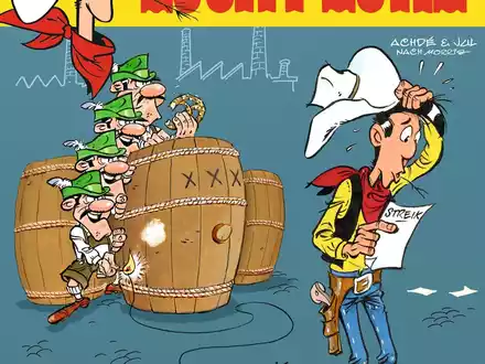 Gigantischer Bierstreik im wilden Lucky Luke Abenteuer mit Story House Egmont! - Foto: presseportal.de