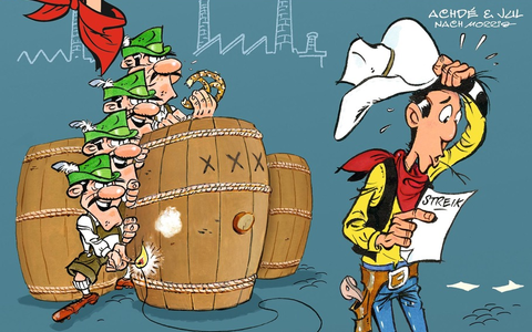 Gigantischer Bierstreik im wilden Lucky Luke Abenteuer mit Story House Egmont! - Foto: presseportal.de