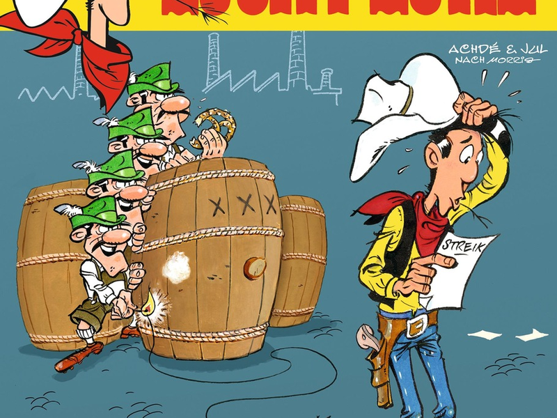 Gigantischer Bierstreik im wilden Lucky Luke Abenteuer mit Story House Egmont! - Foto: presseportal.de