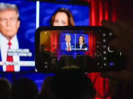 Fünf in einem Vergewaltigungsfall zu Unrecht verurteilte und später entlastete Männer fühlten sich von Donald Trump während der TV-Debatte verleumdet. (Archivbild) - Foto: Morry Gash/AP/dpa