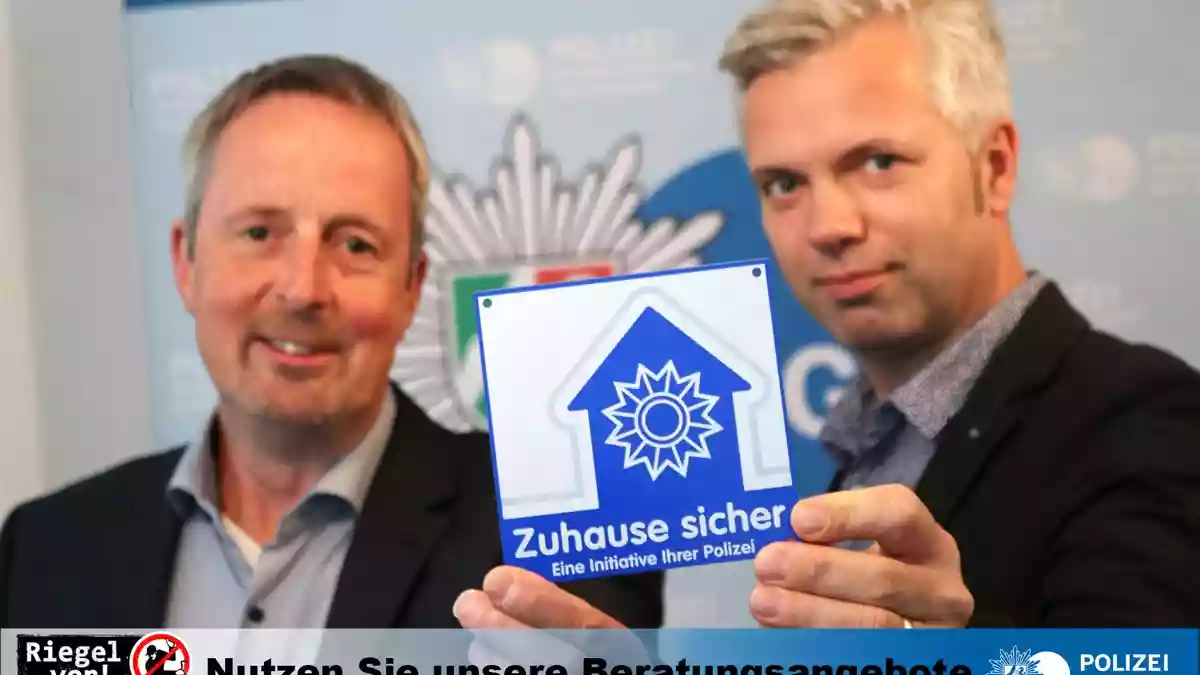 POL-GT: Riegel vor! Sicher ist sicherer. - Nutzen Sie unsere Infohotline - Bild: presseportal.de