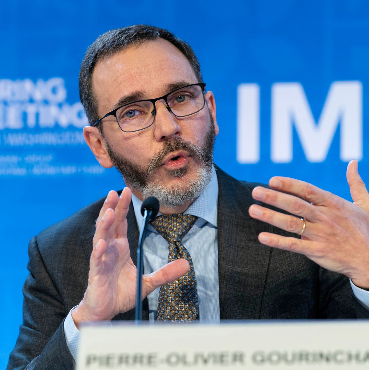  IWF-Chefvolkswirt Pierre-Olivier Gourinchas: Kampf gegen Inflation weitgehend gewonnen. (Archivbild) - Foto: Jose Luis Magana/FR159526 AP/dpa