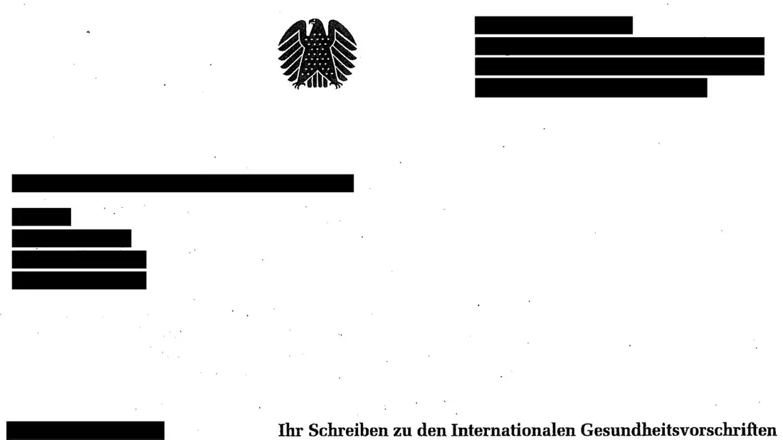 Antworten von Abgeordneten: Blindes Vertrauen in WHO und IGV - Bild: presseportal.de