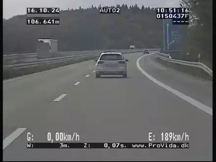 POL-GI: A5/Reiskirchen: Autobahnpolizei stoppt Raser - Foto: presseportal.de