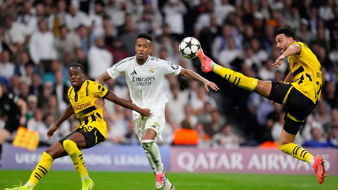 Borussia Dortmund und Real Madrid lieferten sich ein packendes Spiel. - Bild: Manu Fernandez/AP
