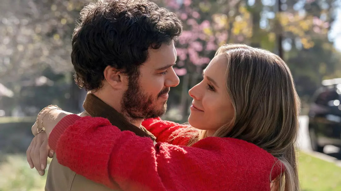 Adam Brody als Noah und Kristen Bell als Joanne in einer Szene aus «Nobody Wants This» (Foto: Netflix) - Bild: -/Netflix/dpa