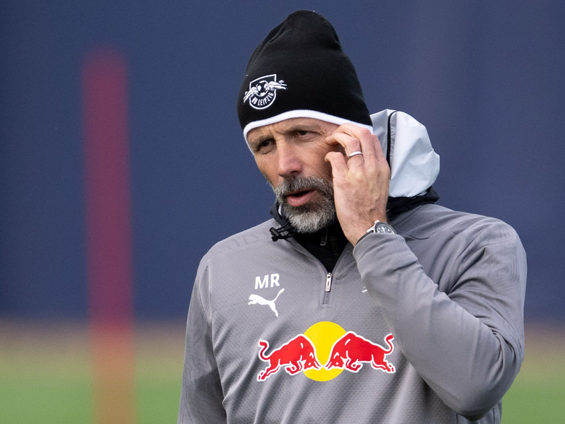 Leipzigs Trainer Marco Rose war unter Jürgen Klopp auch Spieler. - Foto: Hendrik Schmidt/dpa