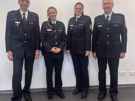 POL-HN: Polizeirätin Elena Schön folgt auf Polizeioberrätin Lisa-Maria Klesse als Leiterin der Prävention - Foto: presseportal.de