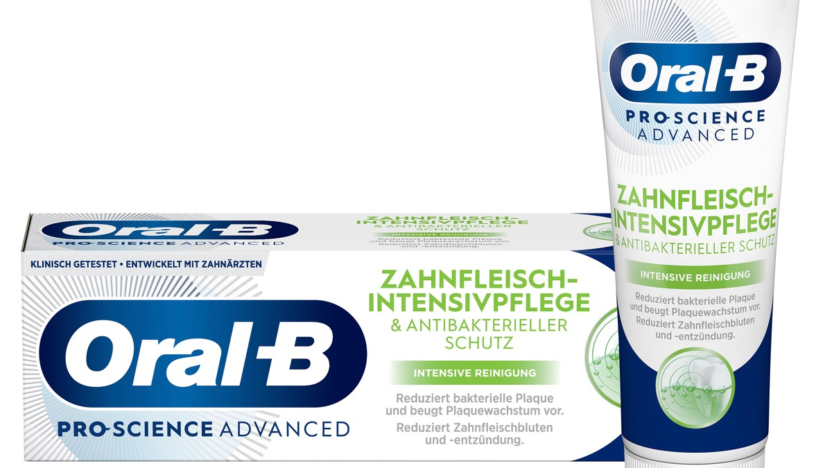 Testsieger und Spitzenklasse: Zahncremes von Blend-a-med und Oral-B brillieren bei Stiftung Warentest mit dem Wirkstoff Stannous Fluorid - Foto: presseportal.de