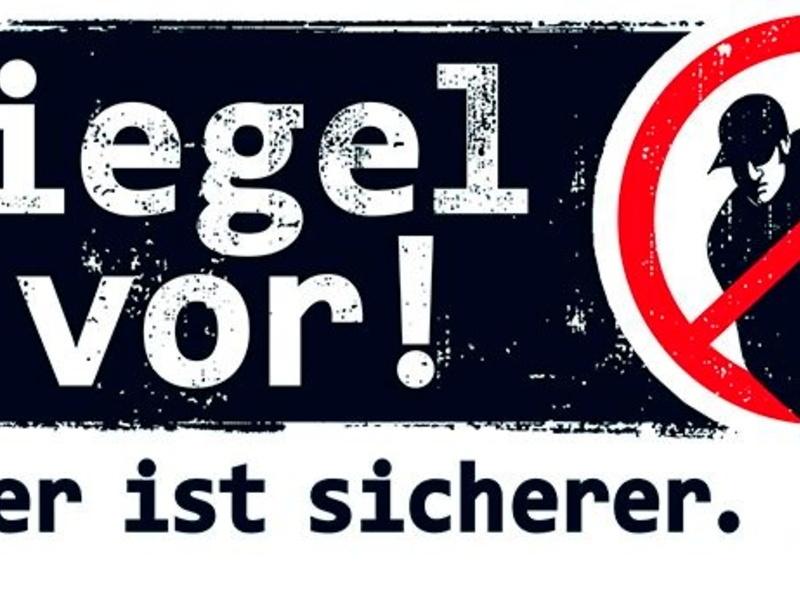 POL-D: Einladung zum Presse- und Fototermin - Riegel vor! Sicher ist sicherer - Polizei erklärt Maschen der Kriminellen und gibt praktische Tipps zum Einbruchschutz - Foto: presseportal.de