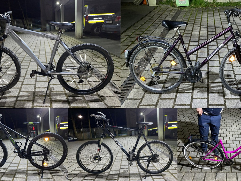 POL-DA: Zwingenberg: Eigentümer von fünf sichergestellten Fahrrädern gesucht/Wer erkennt sein Rad? - Foto: presseportal.de