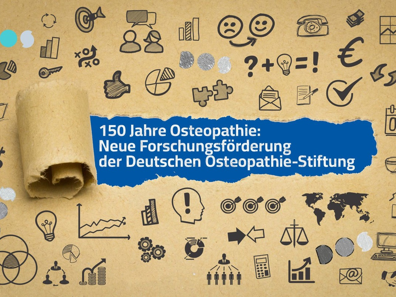 150 Jahre Osteopathie / Neue Forschungsförderung der Deutschen Osteopathie-Stiftung - Foto: presseportal.de