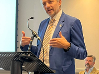 Ragossnig bei seiner Antrittsrede - Foto: ISWA Austria über pressetext.de