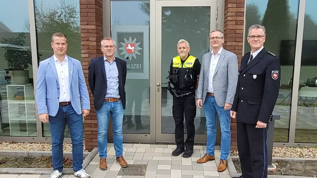 POL-CLP: Einzelmeldung: Bakum - Polizeihauptkommissar Jan-Dirk Meiners bezieht neue Polizeistation in Bakum - Bild: presseportal.de