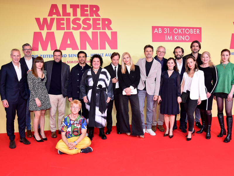 Große Begeisterung bei der Weltpremiere von ALTER WEISSER MANN in München/ Ab 31. Oktober 2024 im Kino! - Foto: presseportal.de