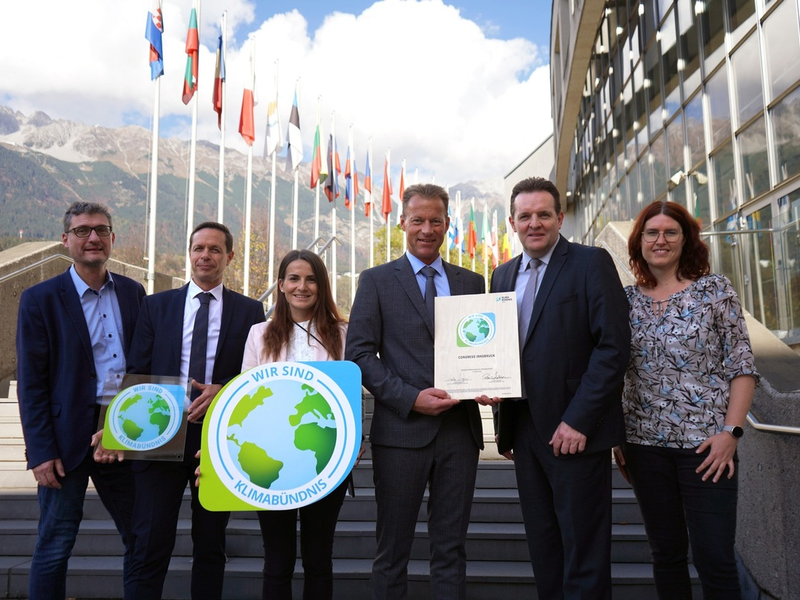 Congress Messe Innsbruck ist Klimabündnis-Betrieb - Foto: presseportal.de
