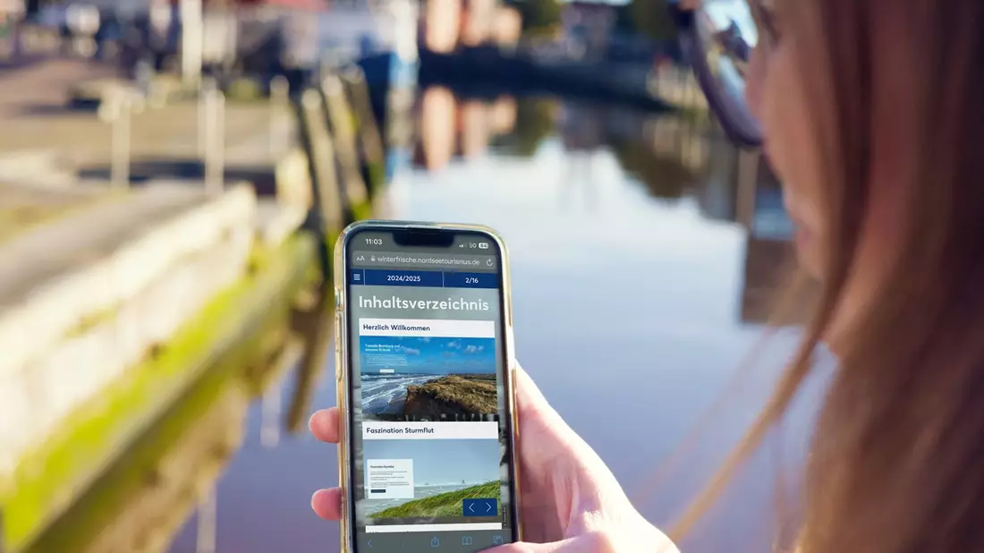 Neues Online-Wintermagazin der Nordsee Schleswig-Holstein - Bild: presseportal.de